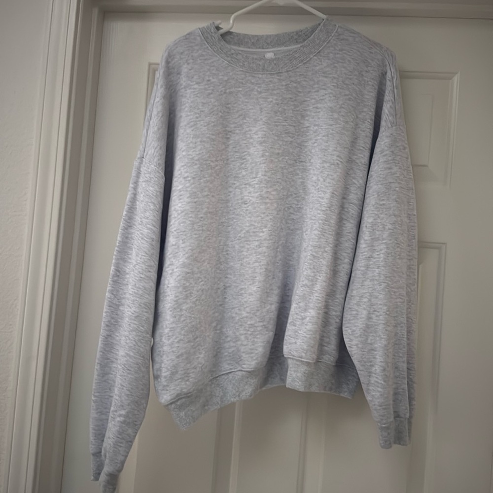 COTTON FLEECE CLASSIC CREWNECK | LIGHT HEATHER GREY - LIGHT HEATHER GREY